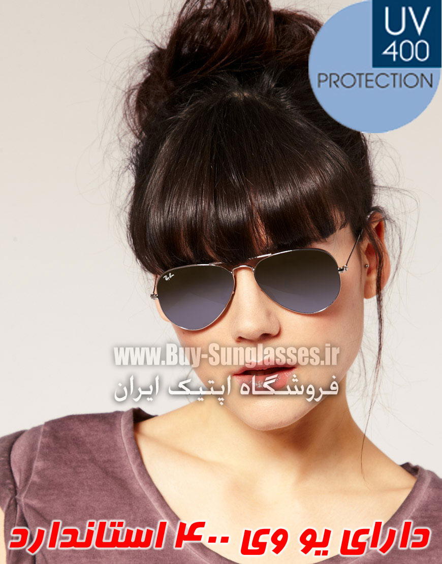 فروش عینک ریبن خلبانی نقره ای فروش عینک ریبن خلبانی نقره ای